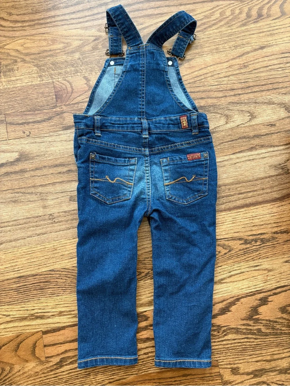 7 For All Mankind denim overalls 24M